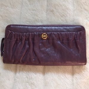 Michael Kors Purple Wallet
